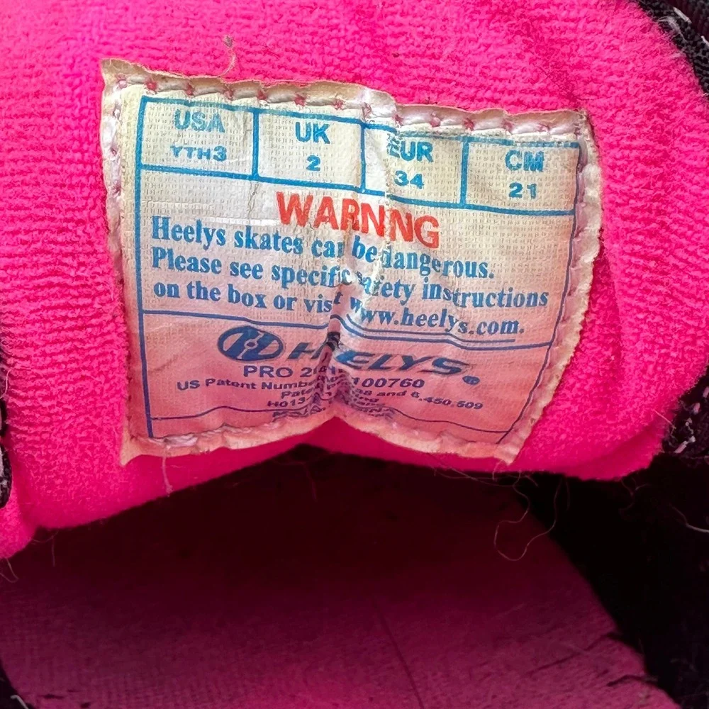 Heelys brand size